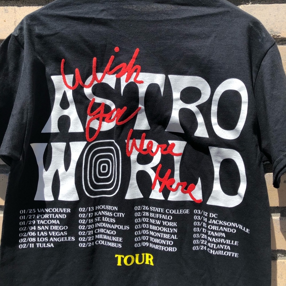 Travis Scott astroworld wish you were here T-shirt - Picture 7 of 8